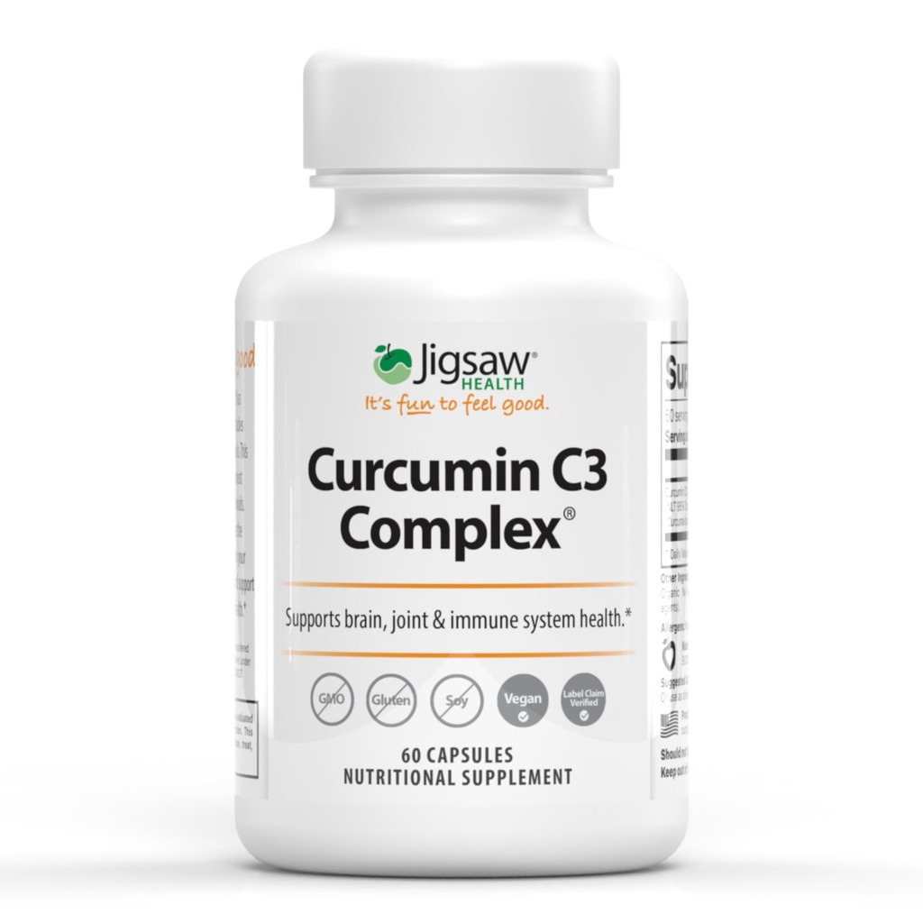 ジグソーパズルヘルスカークミンC3コンプレックス | クルクミンカプセル 抗酸化剤対応 | 60カプセル | 60便