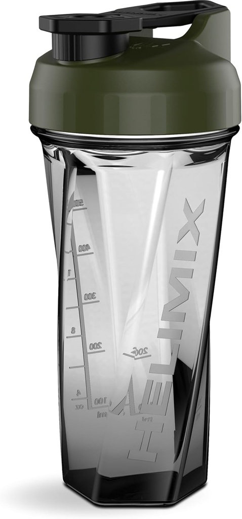 HELIMIX 2.0 Vortex Blender Shaker Bottleは最大28oz | ブレンドボールやウィスク | アメリカ製 | ポータブルプレワークアウト ホイプロテインドリンクシェーカーカップ | ミックスカクテルスムージーシェイク | トップラック セーフ