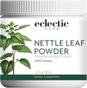 Eclectic Institute 生鮮凍結乾燥させたイラクサの葉 全食糧粉 | 2.1 oz (60 g)