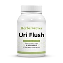 Herbsforever Uri-Flushカプセルのアーユルヴェーダの草の補足サポート健康な腎臓機能および尿道機能90のベジーカプセル800のMg各