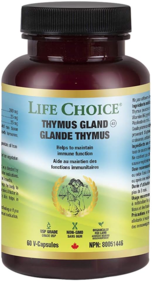 Life Choice Thymus Gland 60 Veggie Caps