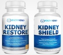 Kidney Restore & Kidney Shield 2-Pack Bundle for Kidney Cleanse, Support Kidney Function, Renal Health and More