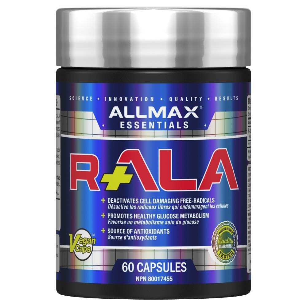 ALLMAX栄養R+ALA、60カプセル