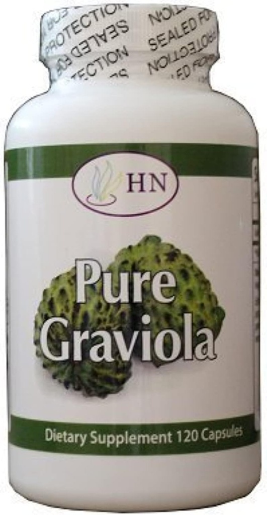 Fresh Health Nutrition's Graviola 1000 Mg Serving Capsules Bottle, 120 Count