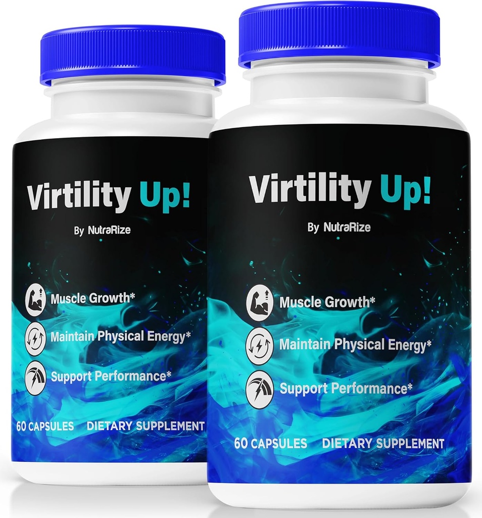 (2パック) 包帯性アップピル、男性のための公式のVrtilityUp、サポートエネルギー、スタミナとパフォーマンス、全体的なウェルビーイングのためのすべての自然なサポート、男性カプセルレビュー、プレミアムフォーミュラ(120カプセル)