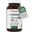 PRISTINEのLのテアニン200mgの補足のカプセル-第3党テストされた非GMO -150の日の供給-弛緩及び睡眠の質サポート カプセル-ビーガン、cGMP設備及びグルテンフリー ガラス ビン