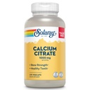 Solarayカルシウムクエン酸塩1000mg - ケレートカルシウムサプリメント - 骨の強度と健康的な歯をサポート - 消化しやすい - 60日保証、ビーガン - 68 サービング、275 VegCaps