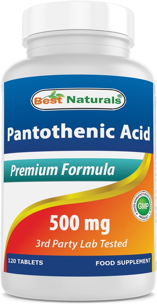 ベストナチュラルパントテン酸500mg 120錠