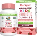 MaryRuth Organicsは、消化の健康のためのプロバイオティクスを子供に | USDA Probiotic Gummies | 2ヶ月の供給 | 子供プロバイオティクス | 免疫サポート | 腸の健康増進 | 完全菜食主義者 | 完全菜食主義者 | グルテンフリー | 60 カウント