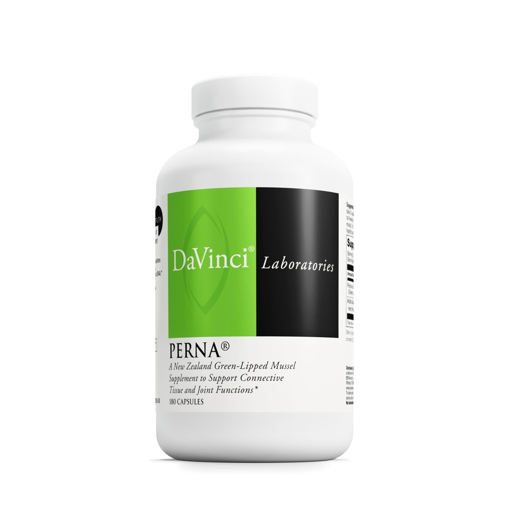 DAVINCI Labs Perna - Omega-3、6、9脂肪酸、グルコサミン&コンドロイチン - 180カプセル(90のサービング)のソース、ニュージーランドグリーンマスセルと共同健康をサポートするのに役立ちます