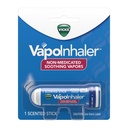ヴィックスVapoInhaler、携帯用鼻の吸入器、非測定された、なだめる蒸気、メントールのにおい、1つの計算