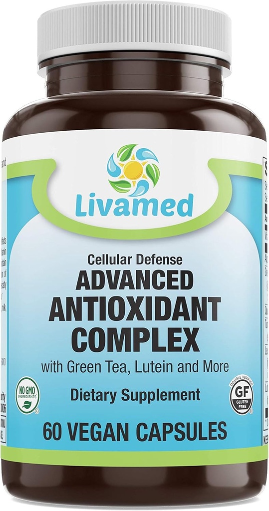 Livamed - 高度の酸化防止の複雑なベジは60の計算をおおいます