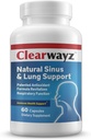 フィジシャンの治療薬 CLEARWAYZ アレルギー、季節アレルギーおよび喘息サポート、Sinus、肺および免疫の健康、鼻の健康、気道、気道の病気を改善して下さい
