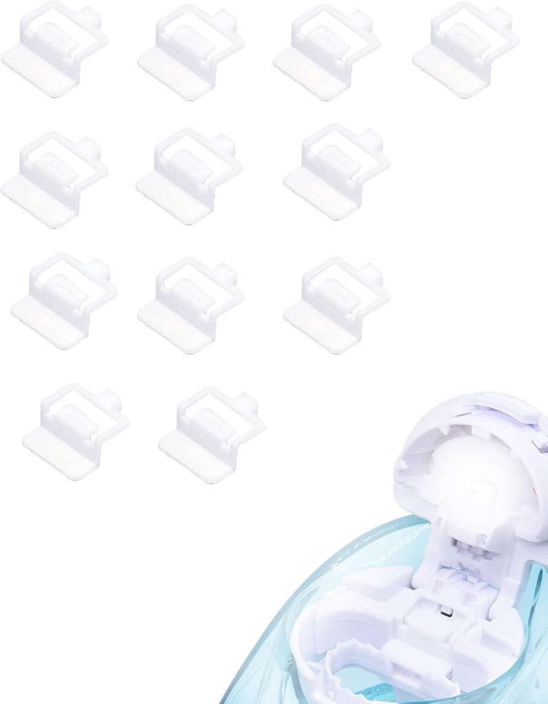 12 PCSのシリコーンのポッドは海軍の鼻の心配のための付属品を補充します、容易な操作のための塩を救います(白)