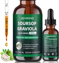 Graviola Soursopの葉のエキスの液体-Soursopのビターの液体、免疫のブースト、リラックスして下さい、レバーおよび眠り、ビーガン、砂糖及びグルテンフリー、98%の吸収率、自然な味、2か月の供給60ML