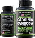 女性&男性のためのHERBIFY Garcinia Cambogiaウェルネスサポートサプリメント - 抗酸化特性を備えたハーブエキス - 毎日の死亡と消化のサポートのためのエネルギーブースター - 60カウント