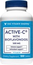 Bioflavonoids、サポート免除、管の健康、酸化防止剤、500 MG (100のタブレット)が付いているビタミンのshoppe活動的なC