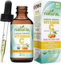 Why Not Natural Organic Liquid Vitamin C Drops Supplement