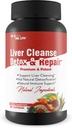 Liver Cleanse Detox & Repair - Liver, Kidney, & Colon Cleanse - Herbal Liver Support Supplement with Dandelion Root, Aloe, Turmeric, Ginger - Promote Liver Health Naturally