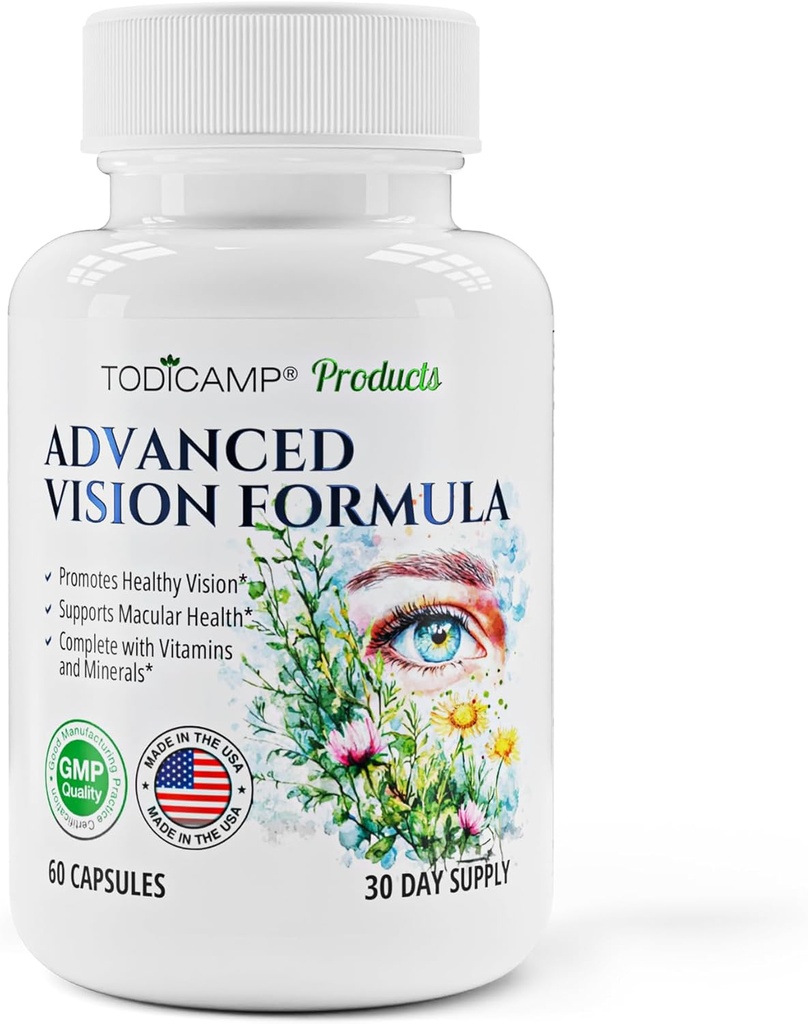 Macular サポート目の健康のビタミン及び視野はLutein 400mg、Zeaxanthin 10mg、Eyebrightハーブ、Lycopeneの補足を補います及び目のためのBilberryの補足、シニア及び大人のための目のビタミン