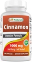 ベストナチュラルシナモン2000mg サービングあたりクロム400mcgと等価 - Metabolismサポート - 180カプセル