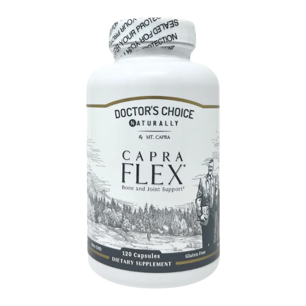 CapraFlex by Mt Capra | Bone and Joint Support Supplement with チキンコラーゲン、ヒアルロン酸、ターメリック、ハーブ・フォー・ジョイント・バイタリティ | 30 サービング - 120 カプセル