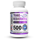 MAAC10のトランスレスベラトロール500mgの補足(Micronizedの薬剤の等級99%の純粋なトランスレスベラトロールのエキス+優秀な吸収のためのBioPerine) (2X 250mgのカプセル60ct)