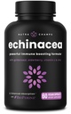 NutraChamps Echinaceaカプセル1000mg - 8in-1免疫サポートサプリメント - Echinaceaゴールデンシール、ビタミンC、亜鉛、ジンジャー、エルダーベリー - 60カプセル