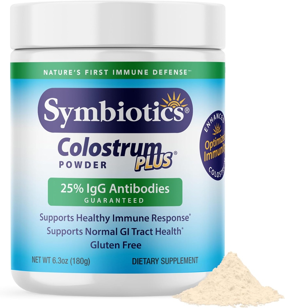 免疫力サポートのためのSymbiotics Colostrumのプラスの粉の補足、6.3のOunces (180 g)