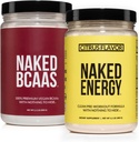 NAKEDビーガンエネルギーとパフォーマンスバンドルシトラスエネルギーBCAASアミノ酸パウダー