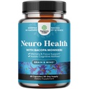 記憶および焦点サポートのための向知性脳の補足-Bacopa Monnieri、VIT A、B6、Riboflavin、Niacin、Teamin及びFolateの精神的サポートのためのビタミン-認知コンプレックス- 60の計算