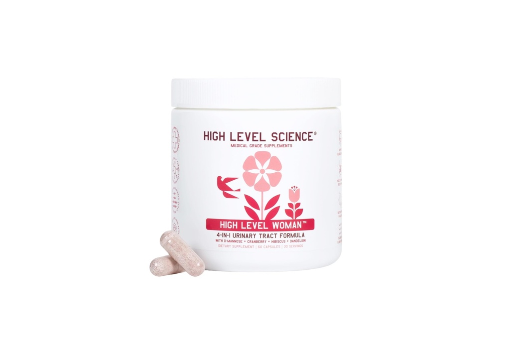 高レベルD-Mannose 1000mg、尿路およびぼうこうの健康サポート、女性、クランベリー、ハイビスカス及びタンポ、Utriの洗剤、60カプセル、ベジタリアン、グルテンフリーのためのDのマンノーズの補足