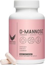 高レベルD-Mannose 1000mg、尿路およびぼうこうの健康サポート、女性、クランベリー、ハイビスカス及びタンポ、Utriの洗剤、60カプセル、ベジタリアン、グルテンフリーのためのDのマンノーズの補足