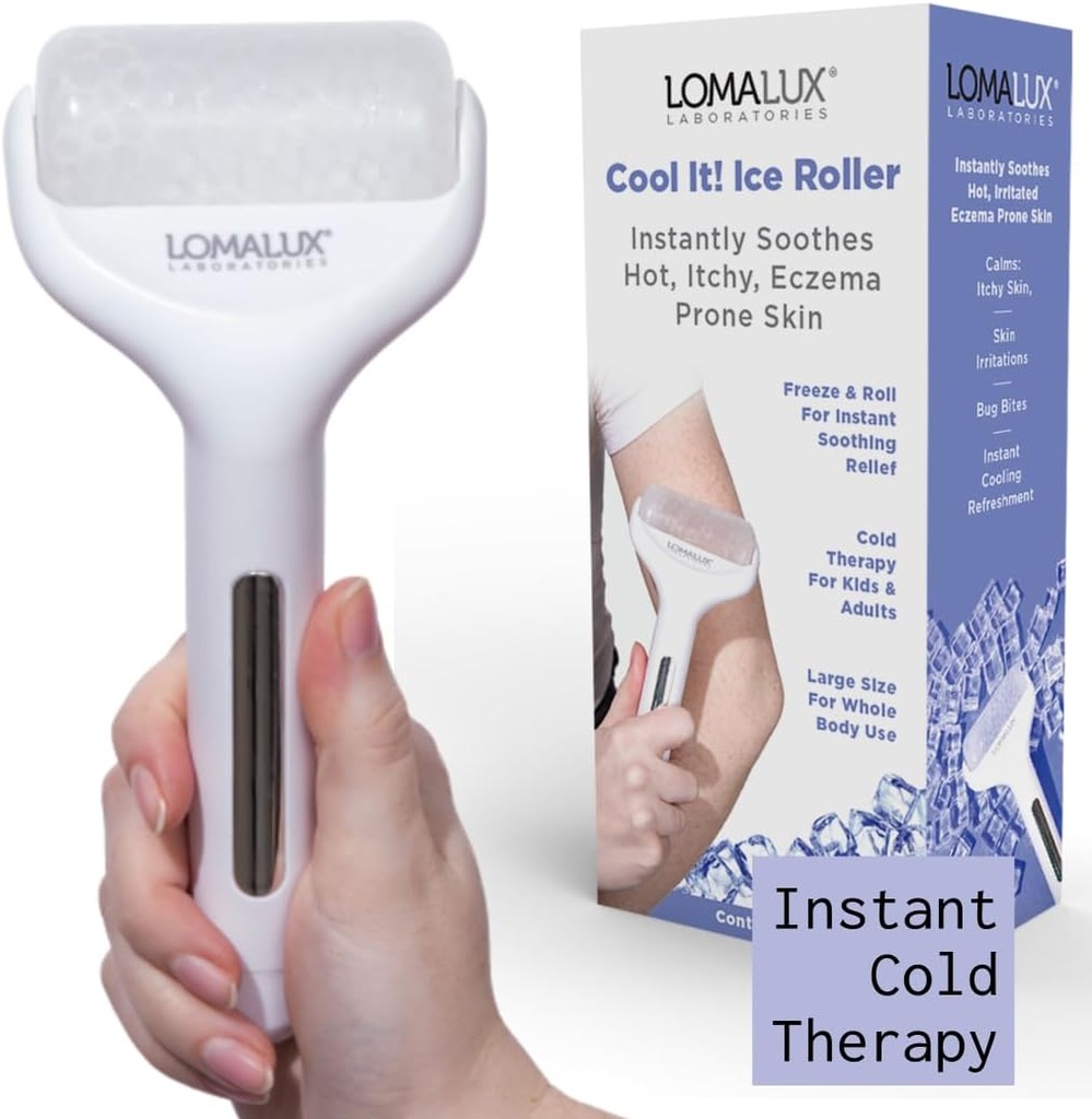 Loma Lux クール IT! アイス ローラー - 全身の冷たい療法の一時的に皮のイッチ、皮の苛立ち、Eczema、皮の発疹、マイナー バーン、日焼けを取り除きます