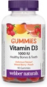 Webber Naturals Webber NatrualsビタミンD3、1000 Iu 90カウント