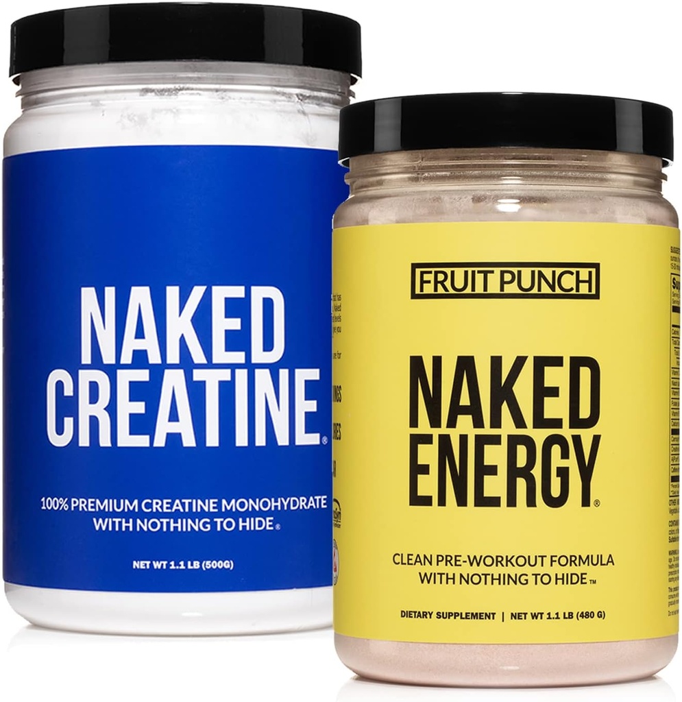 NAKEDのワークアウトの回復束:フルーツ パンチ エネルギー クレアチン