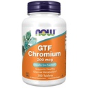 NOWの食糧補足、GTF (ブドウ糖の許容要因)クロム200のmcgのインシュリンのCo要因*、250のタブレット