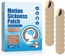 Motion Sickness Patches, 36 Count Ship EEZ Sea Sickness Patches Non Drowsy for Airplanes Cars Bus or Train, Fast Acting & 72 Hours Long Last (36 Count (Pack of 1))