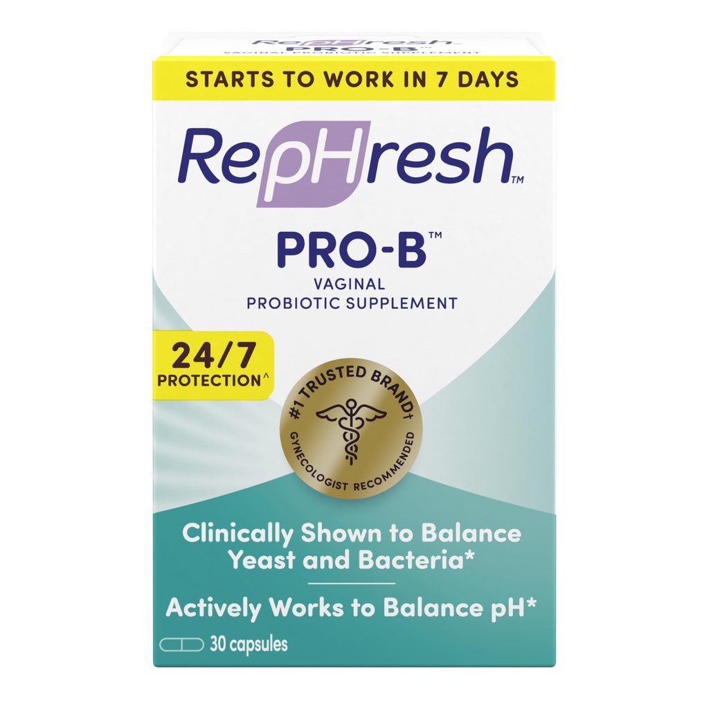 女性のためのRepHresh Pro-B Probioticサプリメント、30の経口カプセル