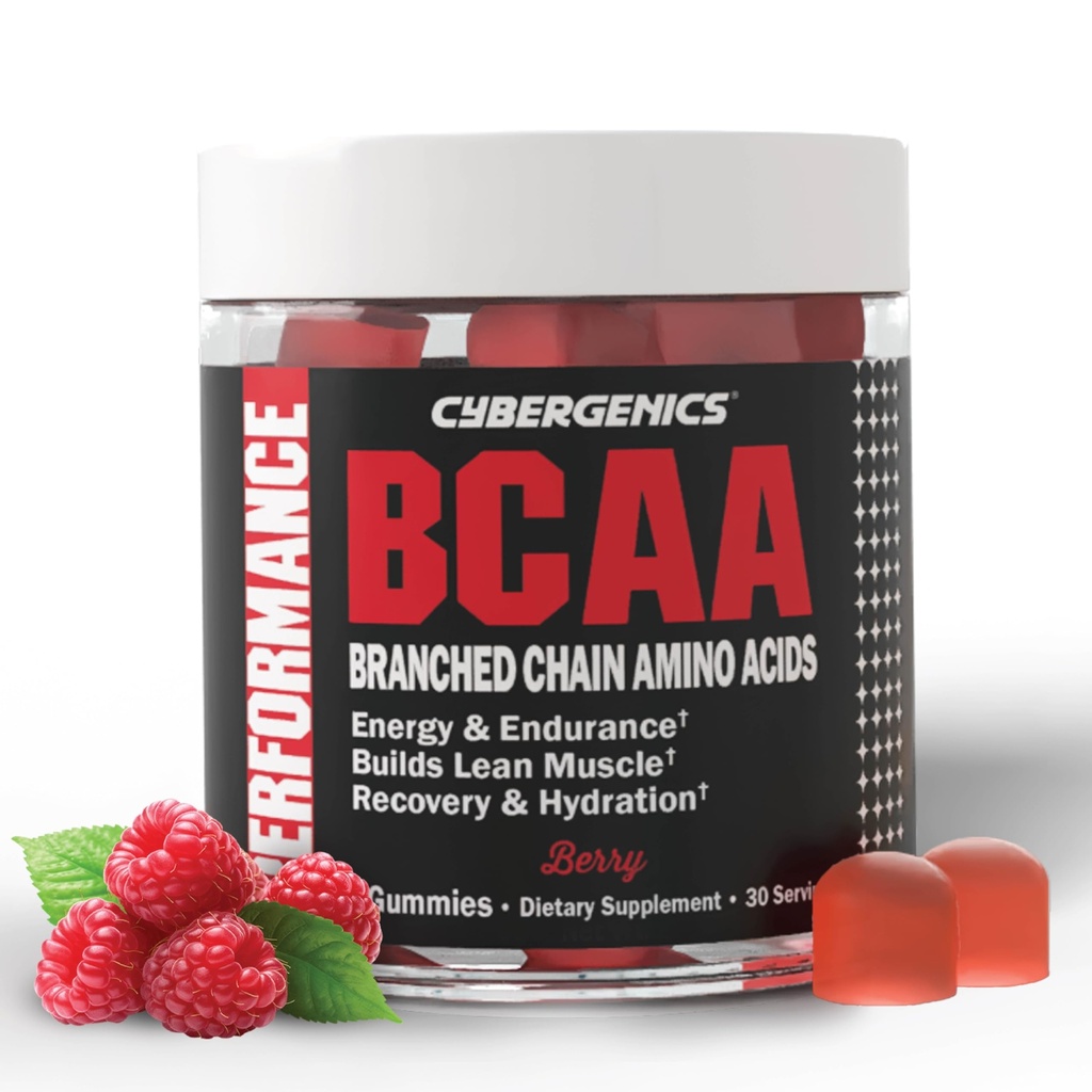 BCAAのグミー、Electrolytesの分岐させたチェーン アミノの酸が付いているエネルギー咀嚼は、細い筋肉およびブーストの持久力、60のグミ、ベリー風味付けしました
