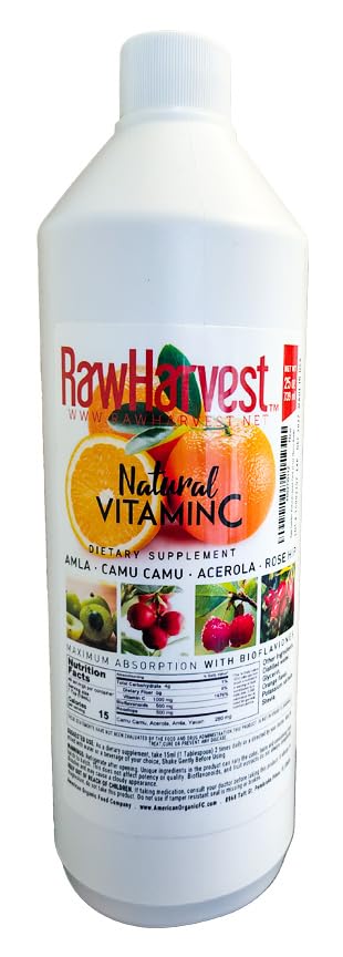 ローズのヒップ、Amla、Camuのカム、Acerola、1のパック25のOZのプラスチックびんが付いている未加工庭の自然な液体のビタミンC