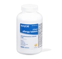 MAJOR 4時間のアレルギーのタブレット-ChlorpheniramineのMaleate - 4のmg - Antihistamine - 1000の計算
