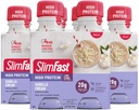 SlimFast 高度な栄養シェイク – 食事の交換を飲む準備ができて – 20 g のタンパク質 – 11 Fl. Oz. ボトル – 12 カウント - パントリーフレンドリーなバニラクリーム 4 カウント (パッケージ 3) 132 Fl132 Oz (パッケージ 12)