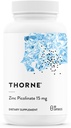 THORNE - Zinc Picolinate 15mg - Highly Absorbable Zinc Supplement - Supports Wellness, Immune System, Eye, Skin, and Reproductive Health* - Gluten-Free, Soy-Free, Dairy-Free - 60 Capsules