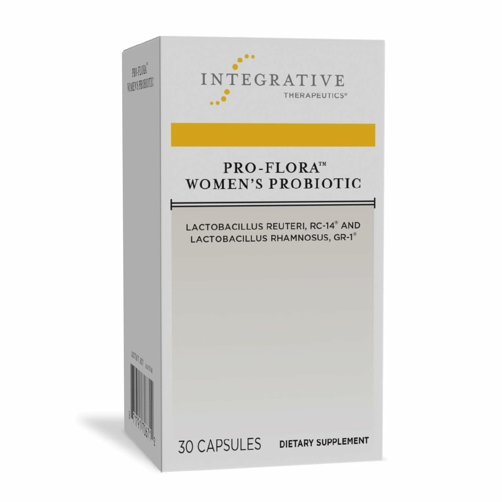 Integrative Therapeutics Pro-Flora Women’s Probiotic - Vaginal Health Probiotic - 女性における泌尿器系健康をサポート* - グルテンフリー - 30カプセル(30カプセル)