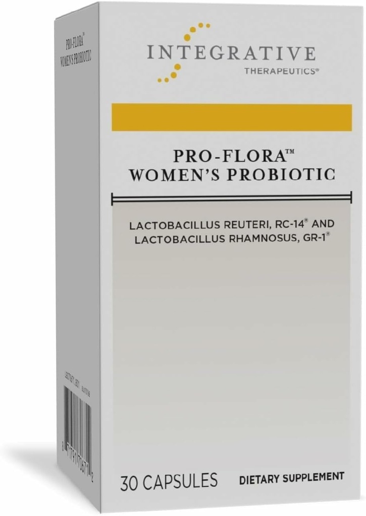 Integrative Therapeutics Pro-Flora Women’s Probiotic - Vaginal Health Probiotic - 女性における泌尿器系健康をサポート* - グルテンフリー - 30カプセル(30カプセル)