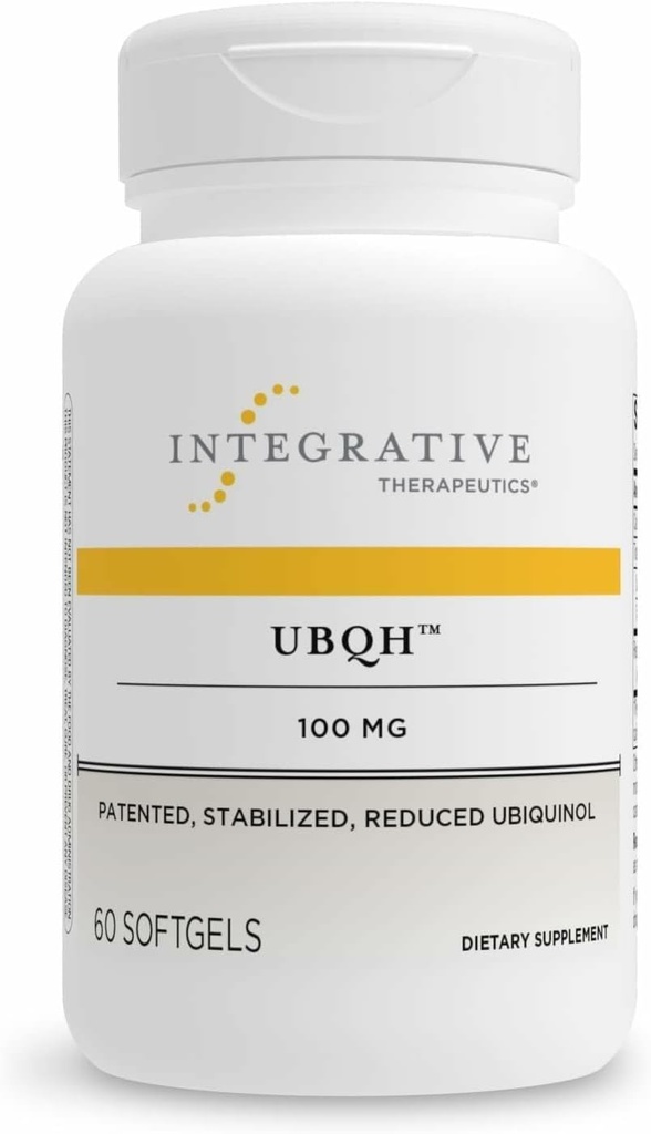 Integrative Therapeutics UBQH (100 mg) - 細胞エネルギーサポートサプリメント* - 乳製品フリー - 60 Softgels (60 のサービング)