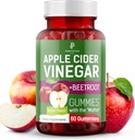 アップルサイダーワインガーグミー - 天然アップルフレーバー - ヘルシーケトグミー - 非GMO、ビーガン、グルテンフリー - アップルサイダーグミー(60ピース)