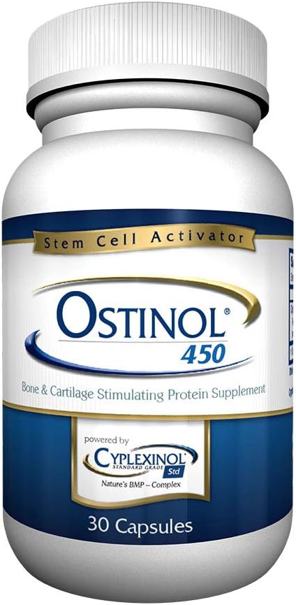 Zycal Bioceuticals Ostinolの標準、450のMg、30の計算