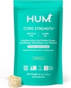 HUM Core Strength Vanilla Vegan Protein Powder, Gluten Free, Plant Based, 20g Protein per Serving, Amino Acids, Pea Hemp & Pumpkin Seed Proteins, Low Fodmap, Gut-Friendly, Easy to Digest, 15 Servings